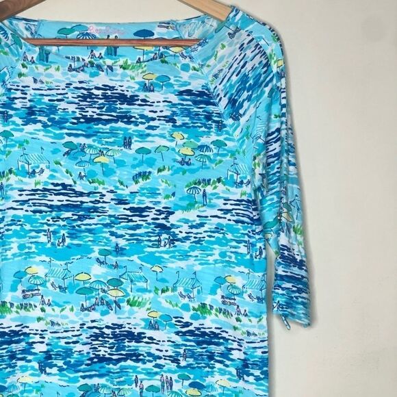 Lilly Pulitzer Sz XS Print Dress - Picture 1 of 7